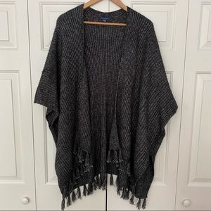 American Eagle 🦅 Poncho Cardigan Sweater
